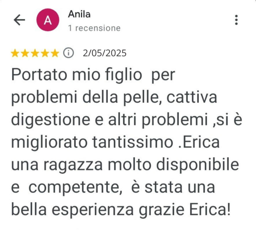 problematiche-pelle-naturopata-codroipo-udine testimonianza riequilibrio pelle naturopatia e rimedi naturali